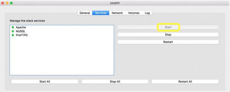 enable apache mysql  Instructions to install WordPress on localhost using XAMPP kich hoat apache mysql